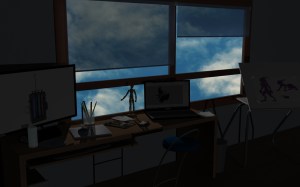 Full Room with phone